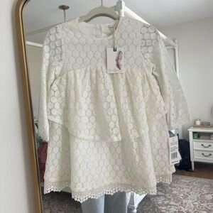 White dress brand new without tag tag